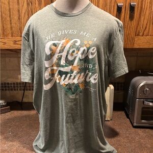 🔵NWOT Blessed Girl  T-Shirt with Inspirational Quote